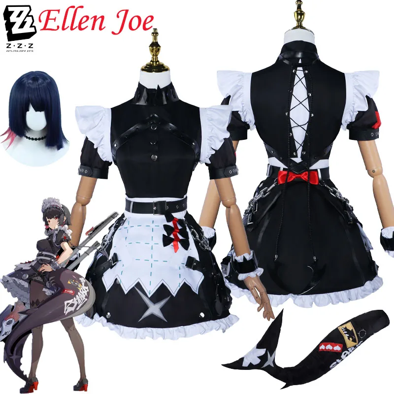 KEen Joe-Costume de Cosplay pour Femme et Fille, Tenue de Demoiselle d'Honneur, Queue Lolita, Robe de ixd'Halloween, Zone Zéro, Zzz