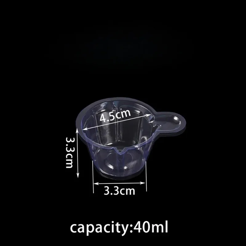 DIY Epoxy Resin Crafts Silicone Resin Mold Tool Plastic Disposable Cups Dispenser for Jewelry Making