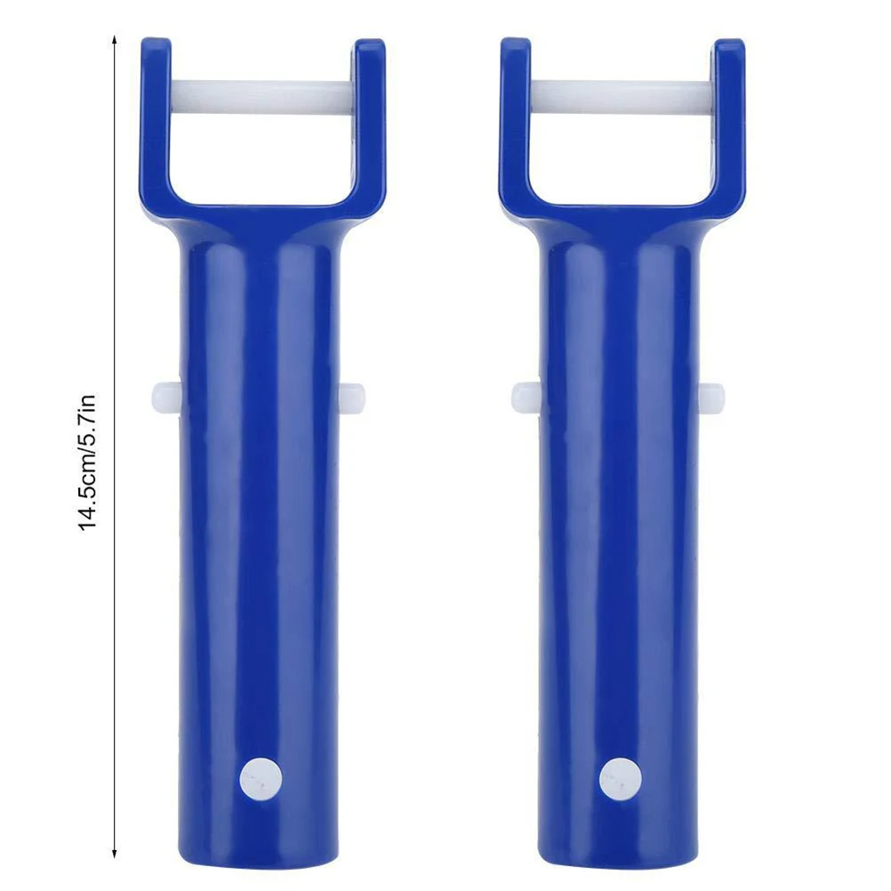 

Pool Cleaning Suction Head Dirt Vacuum Handle Blue Swimming Kit Equipment Durable Storage In Ground Above Ground Pools