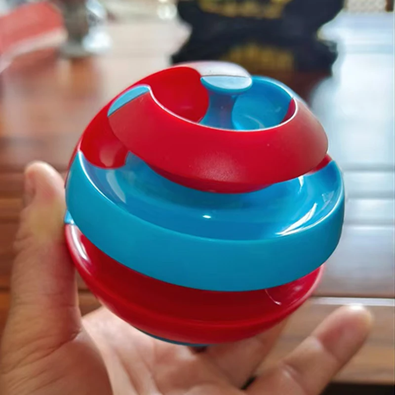 Duży Orbit Ball Fidget Spinner z Obrotową Torbą, Nieskończona Zabawa z Przewracaniem, Puzzle, Nowatorska Kreatywna Zabawka Antystresowa, Prezent
