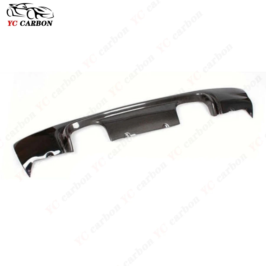 For BMW M3 E46 Carbon Fiber Car Rear Bumper Diffuser Rear Splitters Spoiler Back lip Body Kit