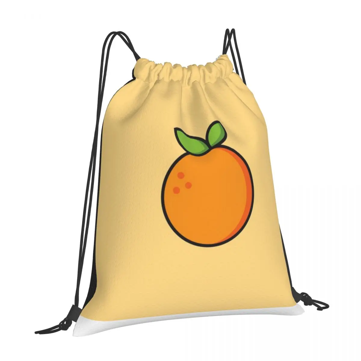 Sweet Orange Drawstring bag, travel cloth, waterproof cloth bag, portable dust-proof inner bag, storage bag