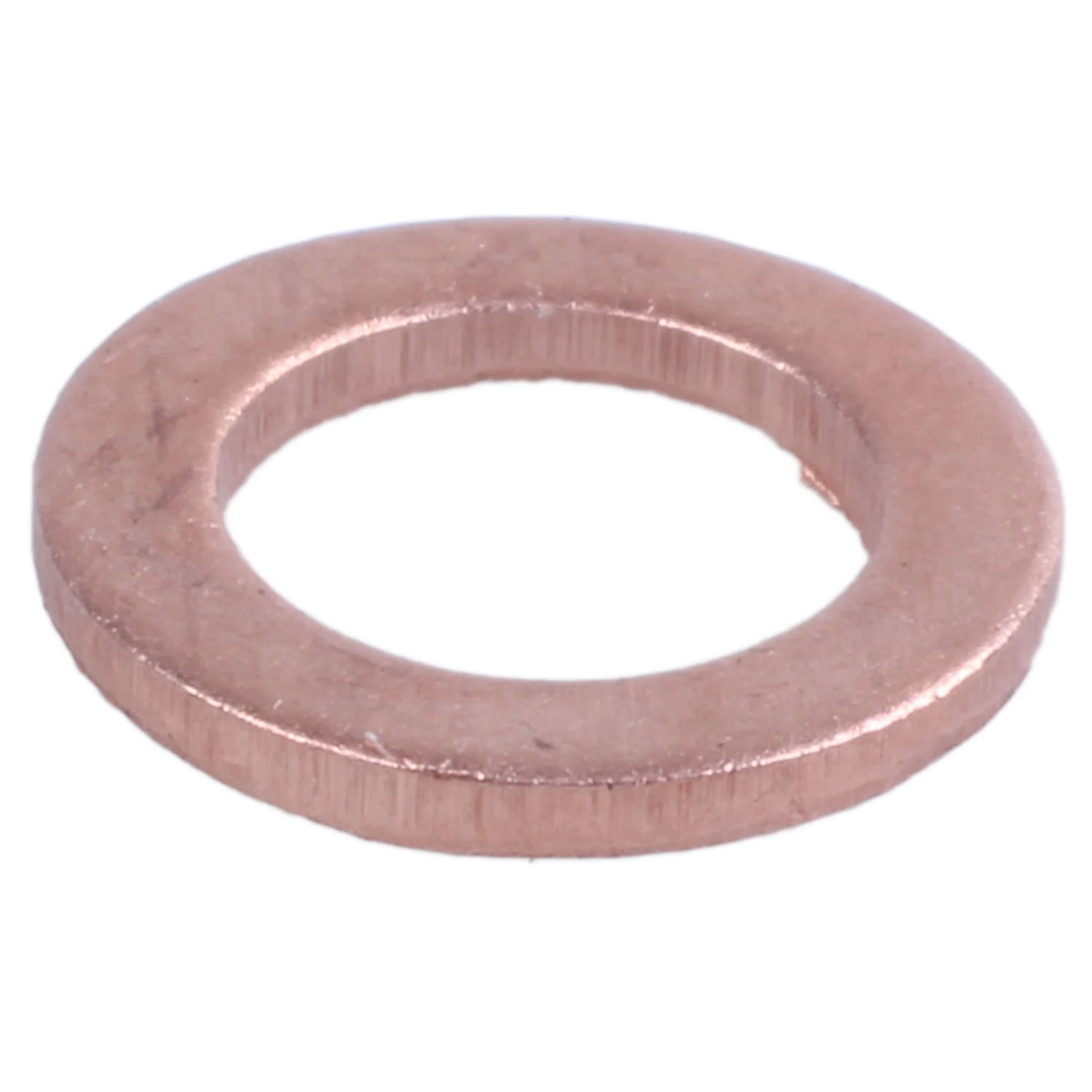 A7THK-100 Pcs Copper Crush Washer Flat Seal Ring Fitting 6Mm X 10Mm X 1Mm