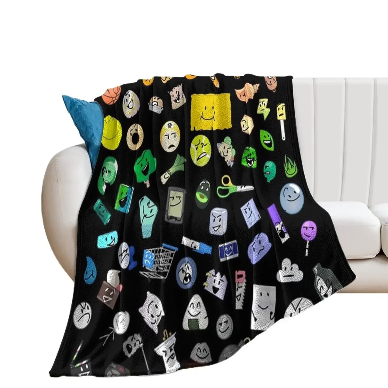 

BFB and TPOT Full Cast Throw Blanket Soft Big For Sofa Thin Blankets