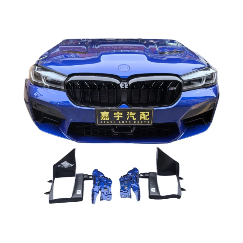 

For F90 M5 Front Bumper with Radiator and Headlight Second-Hand Original Hood Fender for Rear Upgrade