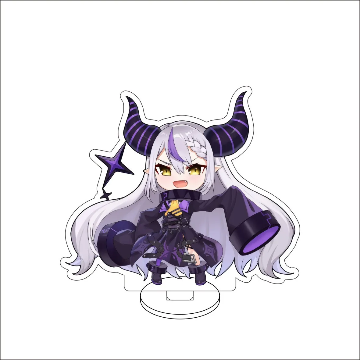 Anime Vtuber Hololive Minato Aqua Sakura Miko Usada Pekora La+ Darknesss Cos 10CM Acrylic Figure Stand Cute Ornaments Gifts view 6