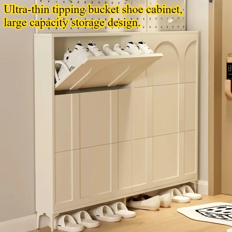 Ultrathin Shoes Cabinets Storage Organizer Modern Cheap Shoes Cabinets White Household Schoenen Opbergsysteem Home Furniture