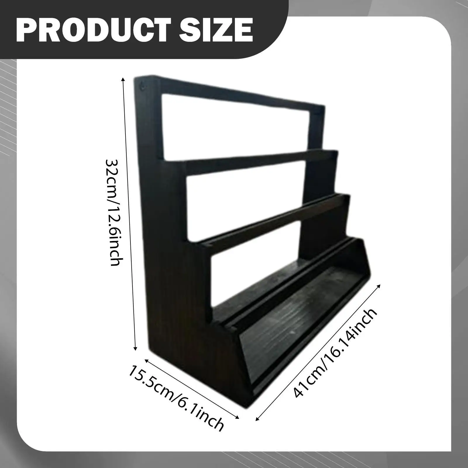 Wooden Card Display Rack 4 Tier Trading Card Holder Storage Shelf for TCG Sports Collection Home Office Organizer