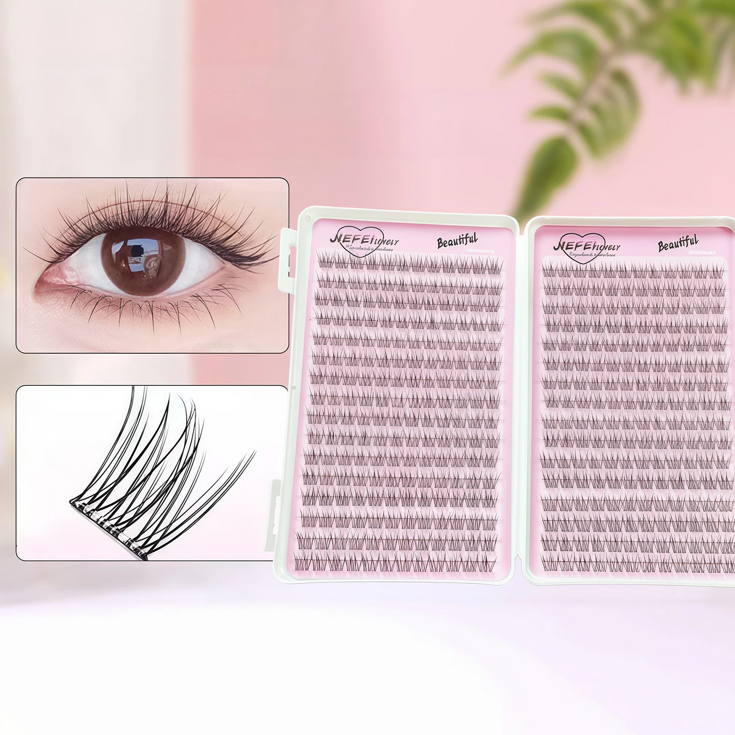 384 pestañas individuales de c - Eyelash Extension Single Lash reseña y precio