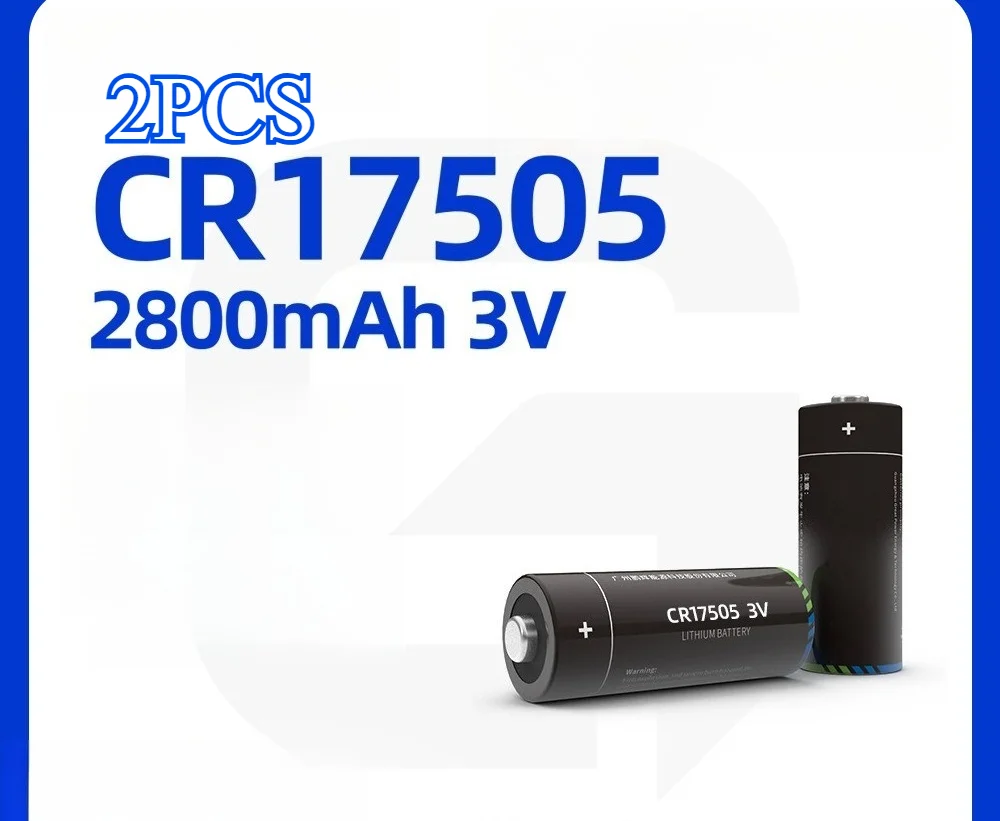 CR17505 2800MAH بطارية ليثيوم المنغنيز لأمتار المياه الذكية عن بعد متر القراءة كاشفات الدخان مقاومة درجات الحرارة العالية #1