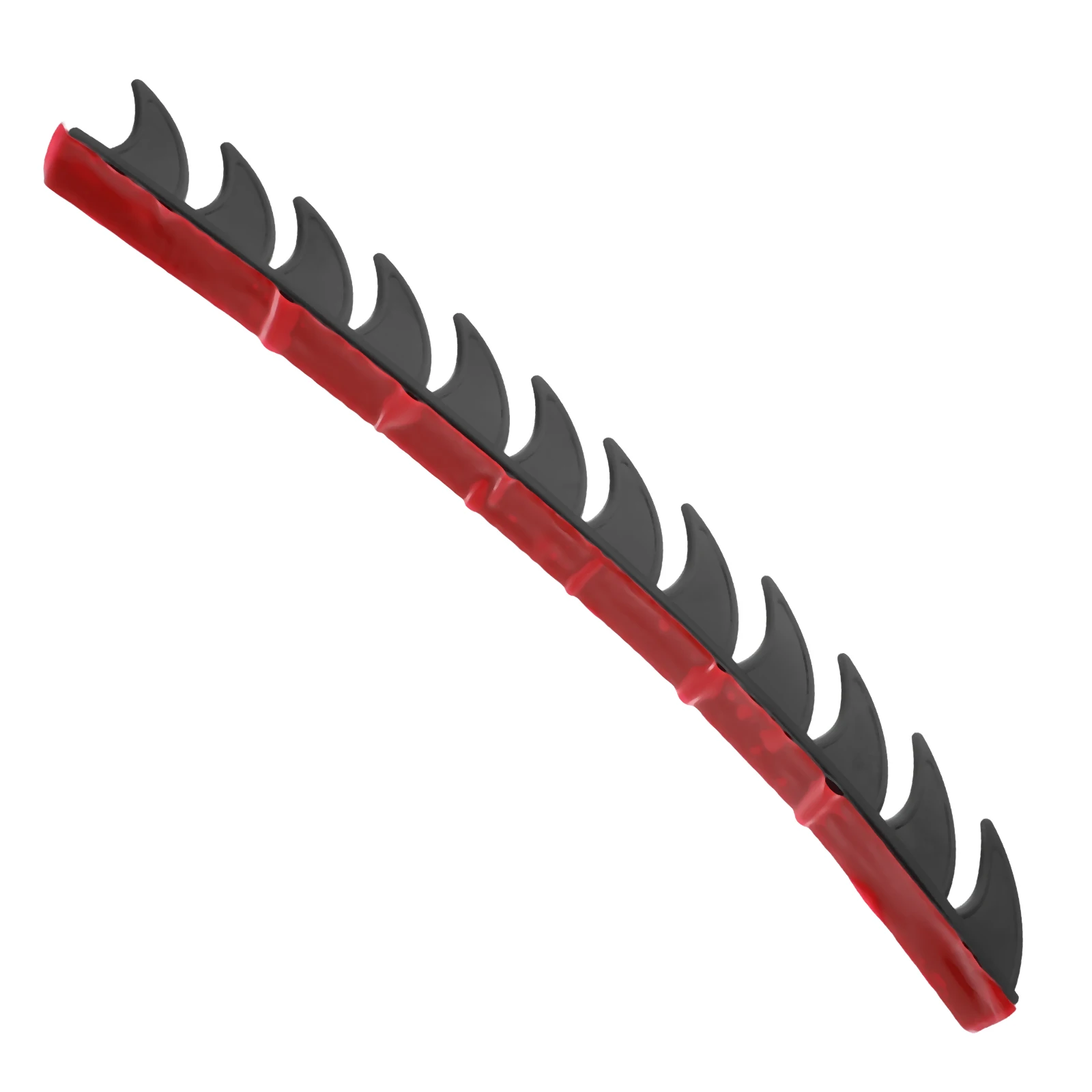 

Retro Decoration For Motorcycle Modified Patch Sticker Strip Head Horn Joint Accessory Black Arc-Shaped Durable Safe Use