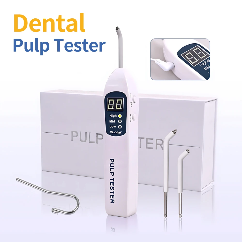 

Dental Endodontic Pulp Tester Electric Tooth Vitality Testing Teeth Nerve Tester Oral Dentistry Equipment State Detector Tools