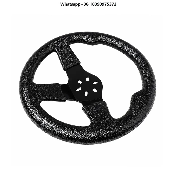 Taiwan Manufacturer OEM Factory Sports Style Automatic Welding Racing Car Modified Steel Steering Wheel for Black 3