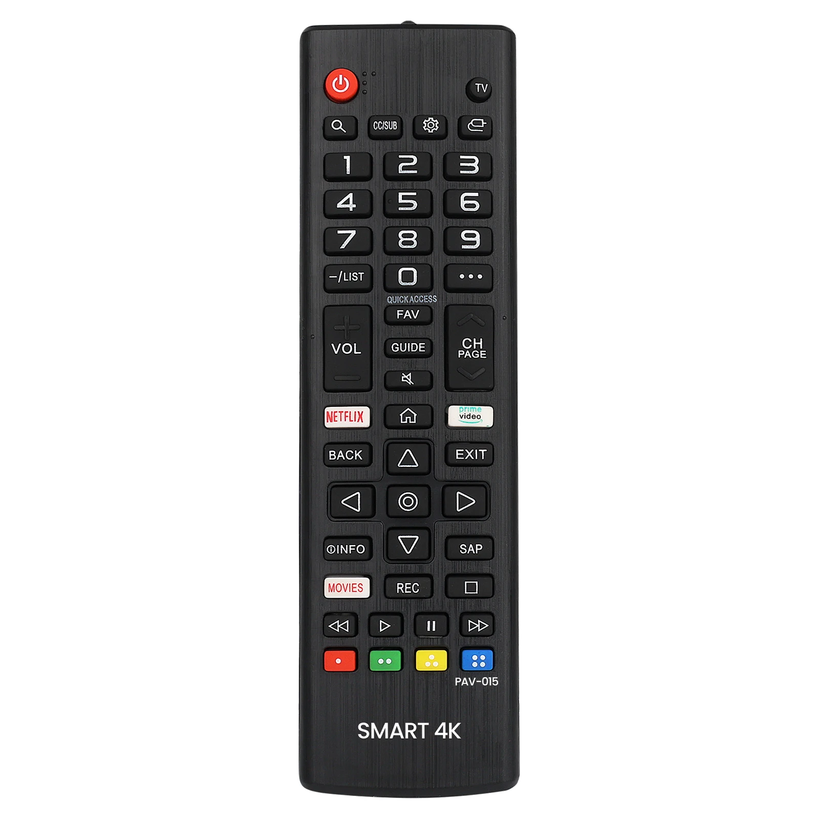 Smart 4K TV Remote Control Replacements For AKB75675313 UN UM Series No Voice Infrared Controller With Netflix Prime Video