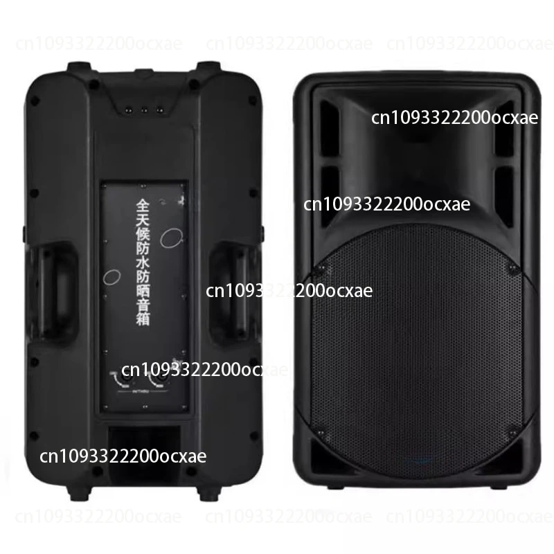 R-12 R-15 15 Inch Subwoofer Karaoke Speaker 500W Outdoor Square Dance Speaker  XLR Balanced Input