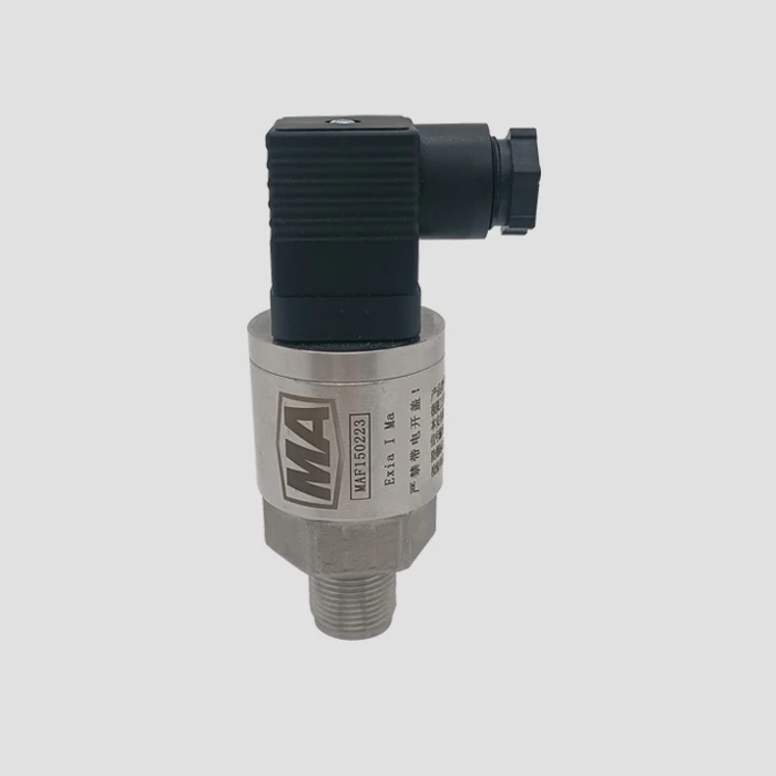 12VDC 0-25MPa intrinsic safe pressure transmitter for underground mining parts