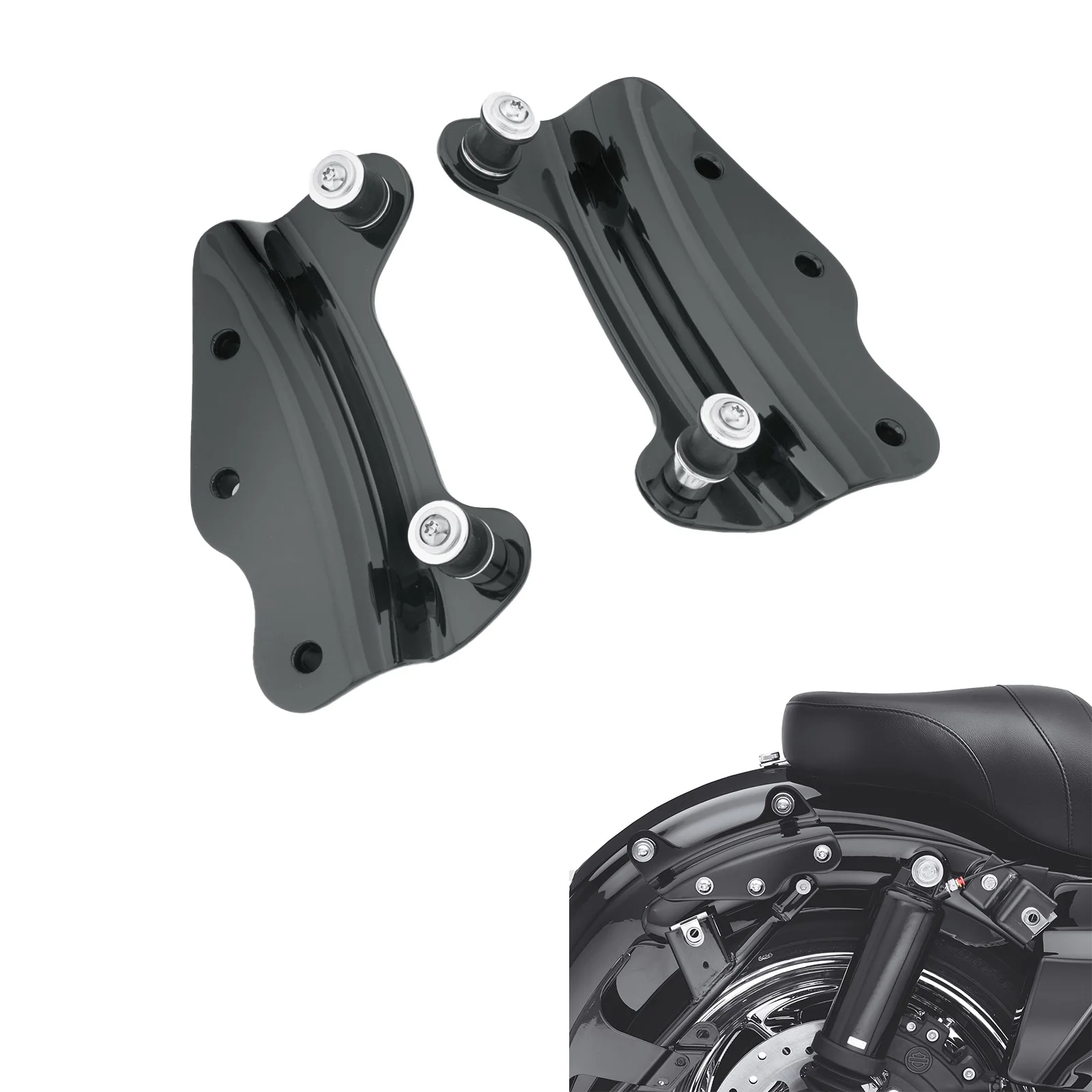 Motorcycle Accessories 4 Point Docking Hardware Kit Fit For Harley Touring 2009-2013 2014-2025 Road King Road Glide Street Glide