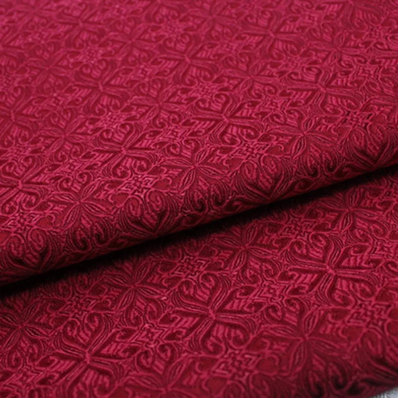 200/100/50cm Brocade Fabric Vintage Chinese Damask Costume Cloth Silky Cheongsam Mongolian Robe Thai Brocade Cloth Diy Sewing