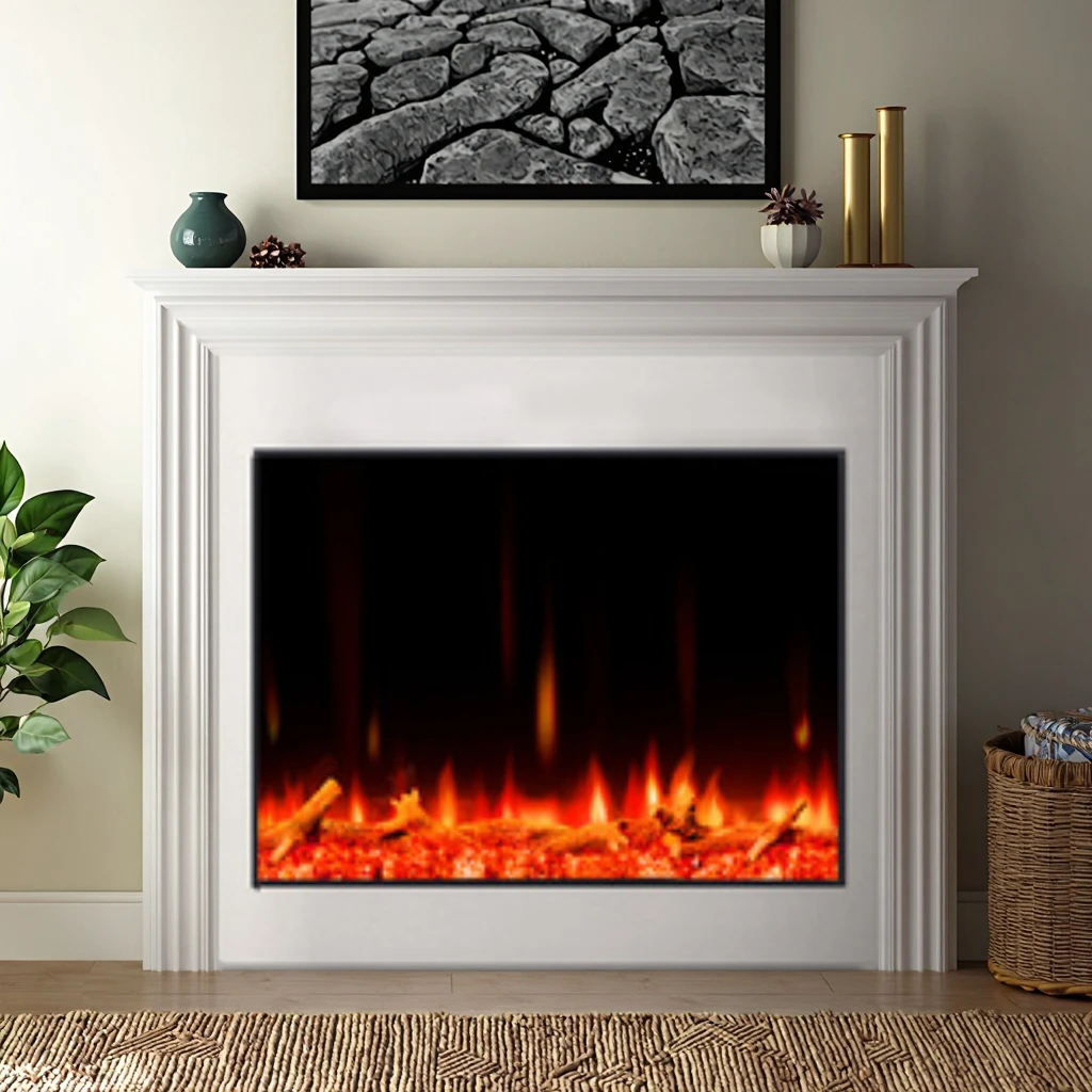 

Manufacturer Sale High Quality 120-240V Home Heaters Fireplaces Stoves With Simulation 3d Flame