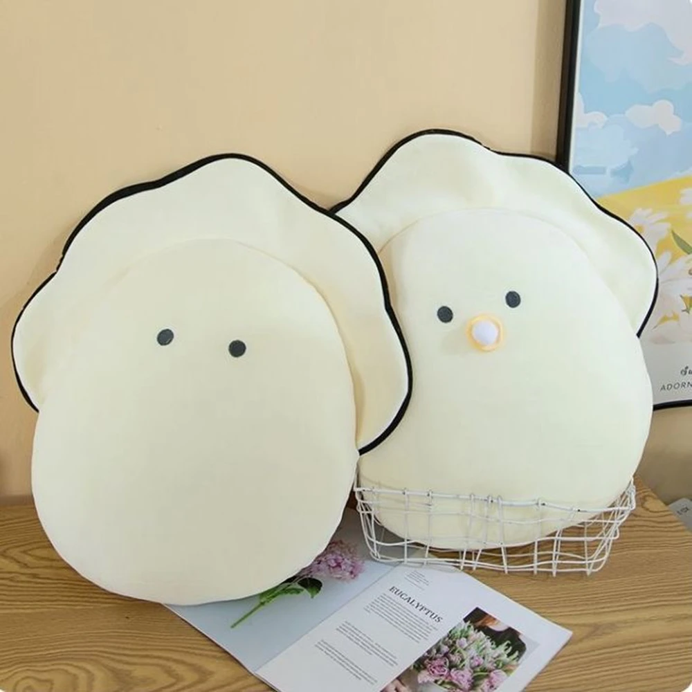 

31cm Cute And Funny Oyster Plush Toy Bed Sofa Pillow Back Cushion Pillow Birthday Gift Decoration Doll Soft Filling