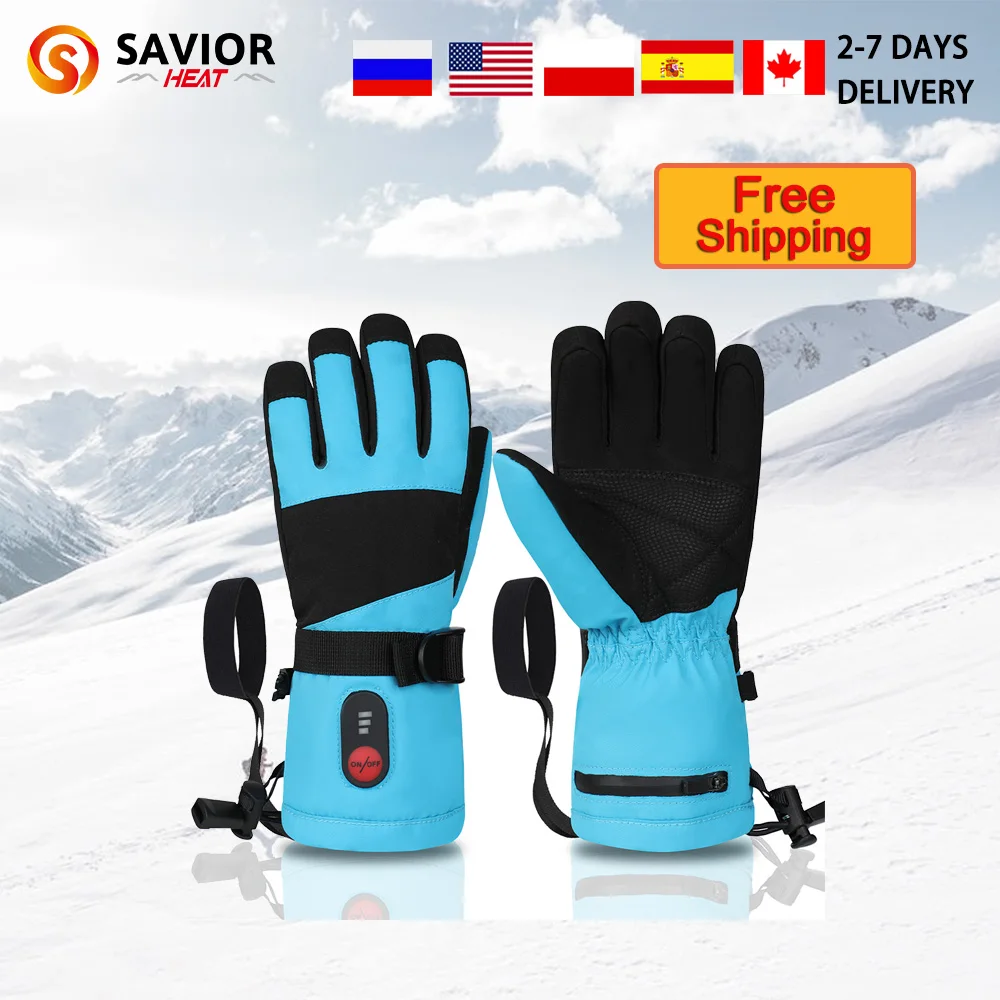 Snow Deer-guantes de esquí para niños, cómodos y bonitos, resistentes al agua, para mantener las manos y secar, deportes de invierno