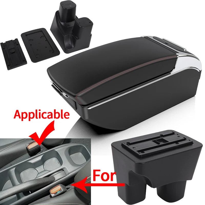 For Chevrolet Onix 2020-2024 car center console modification raised armrest interior  multi-functional storage box car accessori