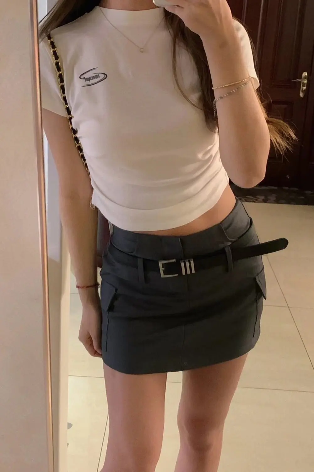 

Skirts Womens Chiffon Dot Printed Swing Spring Beach Boho Flowy Vacation Outing Relaxed Fresh Pastel Comfortable Skirt Cute