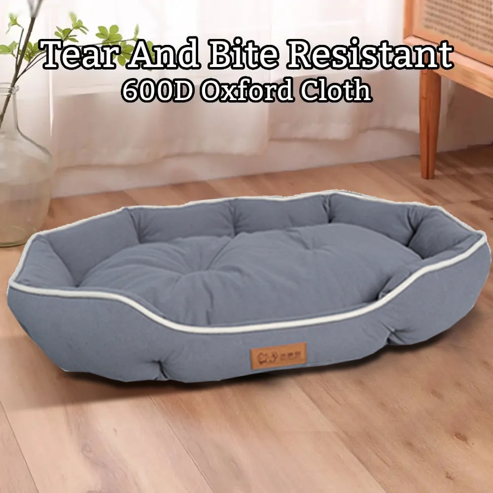 Big Kennel for Four Seasons, Pet Nest, Cat Supplies, Padding, Bite-resistant Wear, Breathable, Washable Dog Sofa, Sleeping Beds