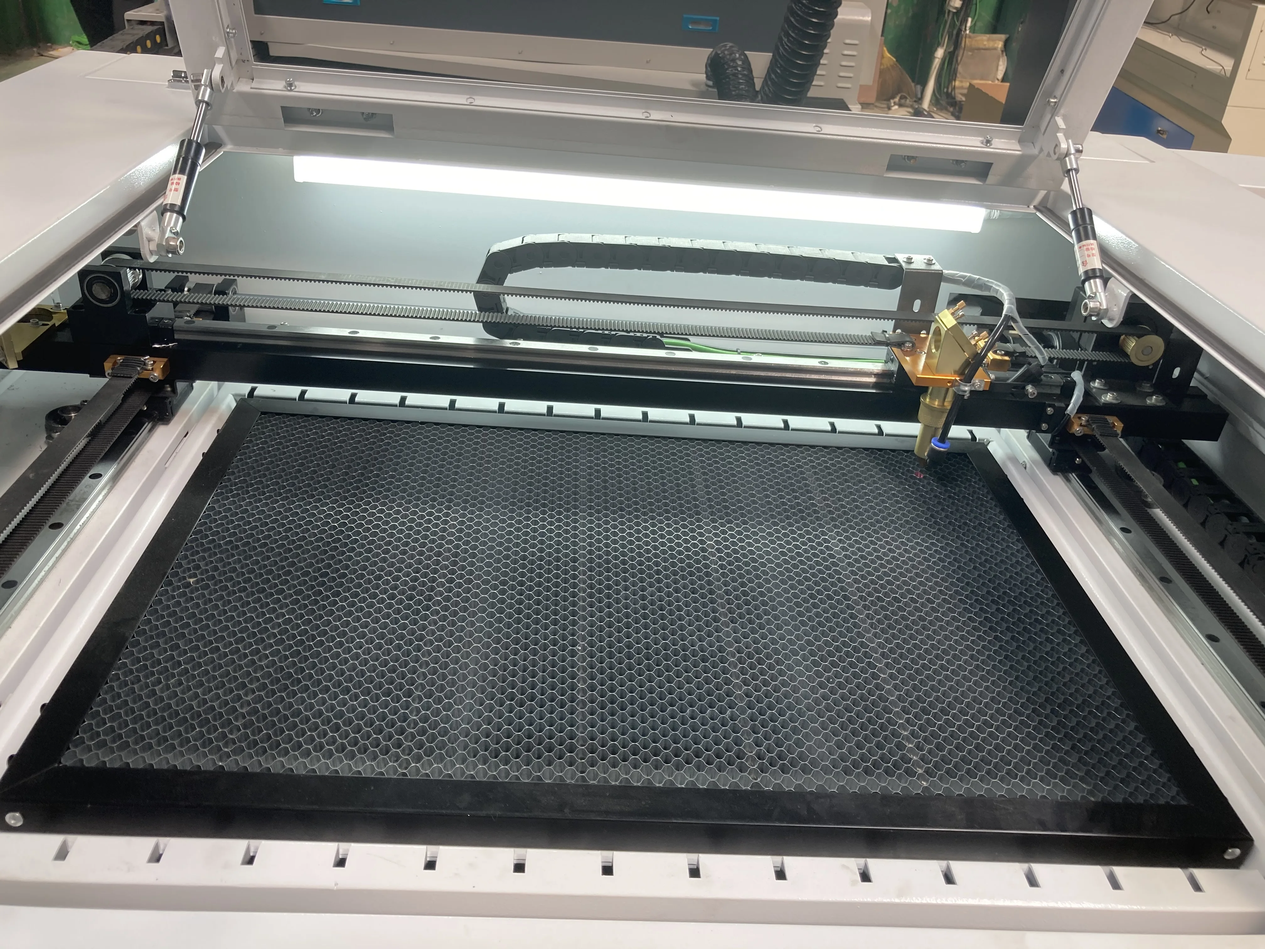 60W Desktop 6040 CO2 Engraving Cutting Machine with Ruida Controller for CNC Cutter for Wood Acrylic Leather - view 4