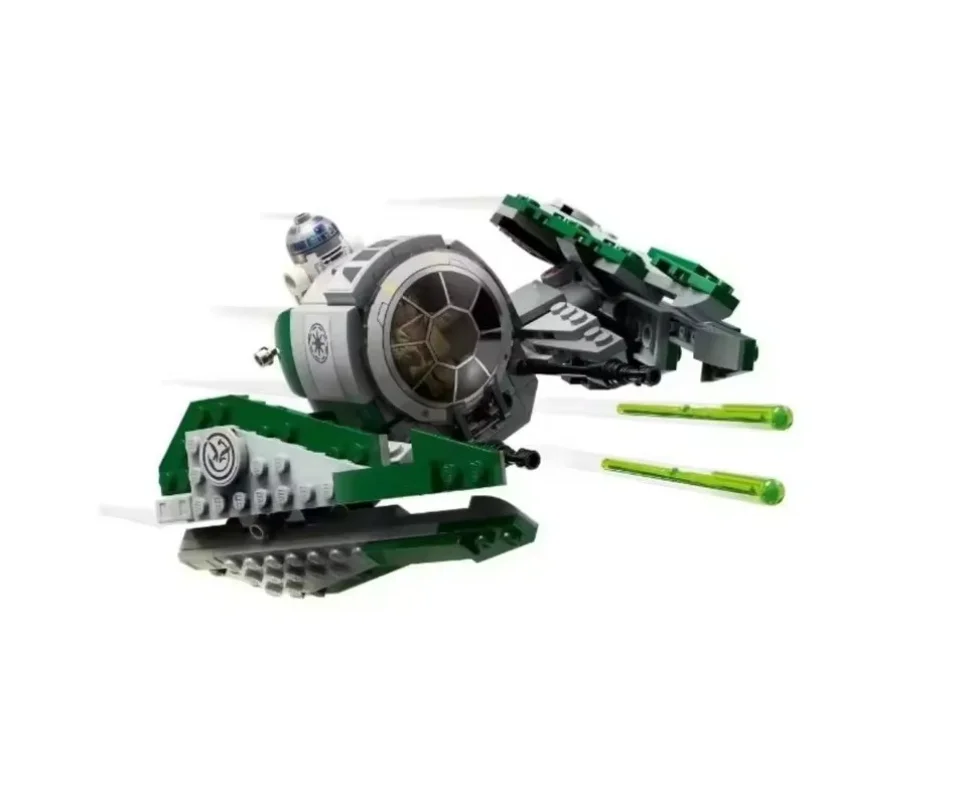 New MOC Space Battle Spaceship Vehicle Model, Home Decor Ornament, Holiday & Birthday Gift view 5