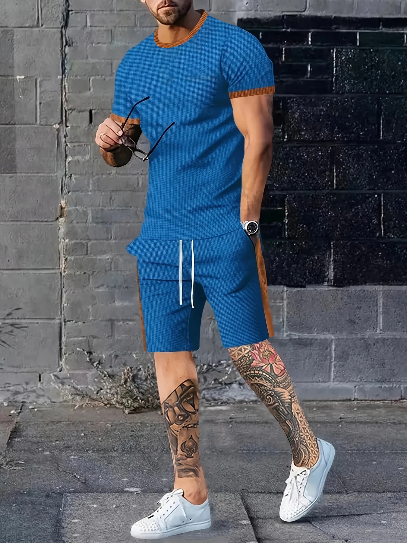 

Men's Short Sleeve Polo Shirt , Summer Casual Lapel Sports men polos Gift For Men EUROPEAN Measurement