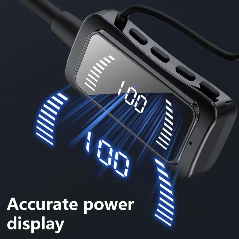 Wireless Sports Earbuds Bluetooth-Compatible 5.3 Neckband E…