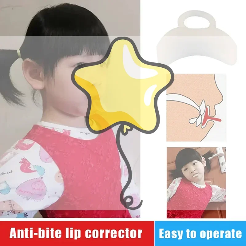 Lip Bite Prevention Device Stop Biting Lip Corrector Improve Oral Correct Facial Muscle Training Mouth Breathing Corrector