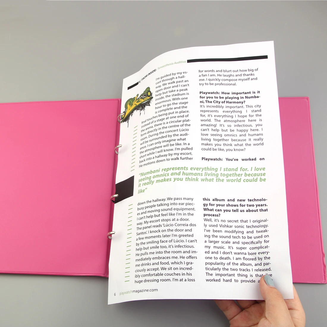 MOTARRO 1Pcs File Folders 4 Round Ring Binders File Holder Non-Stick Binder Notebooks for Business & School Office Supplies