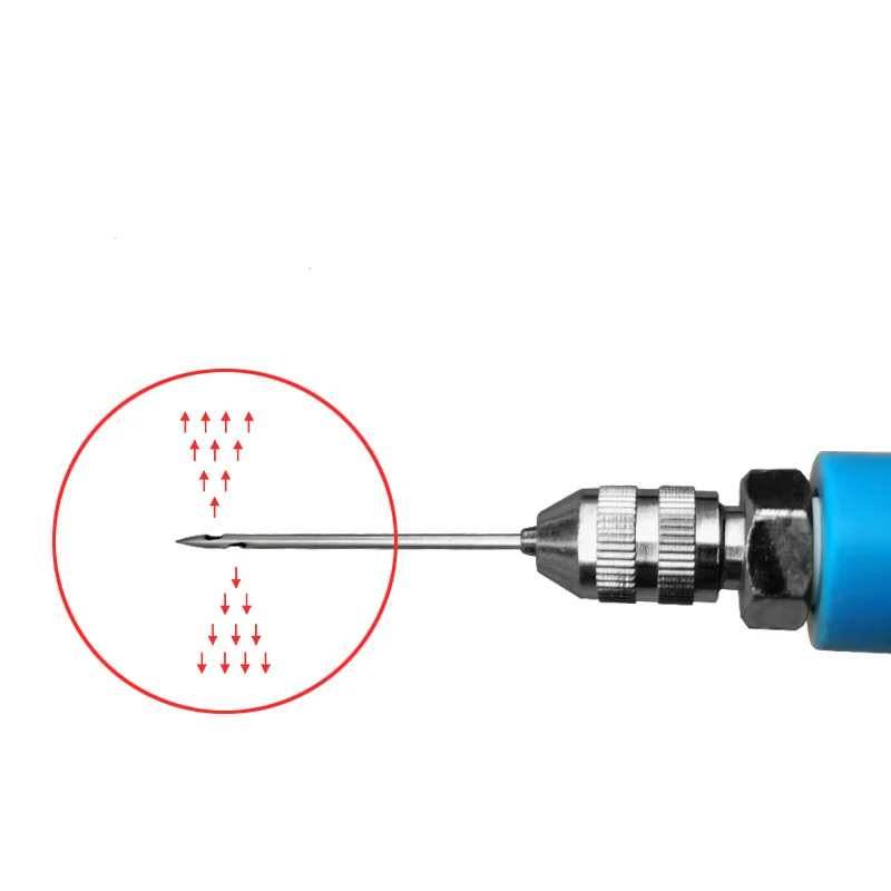 Stainless Steel Double-Nozzle Electric High-Pressure Injector | For Lamb Leg Grilling, Brine Meat Marinating