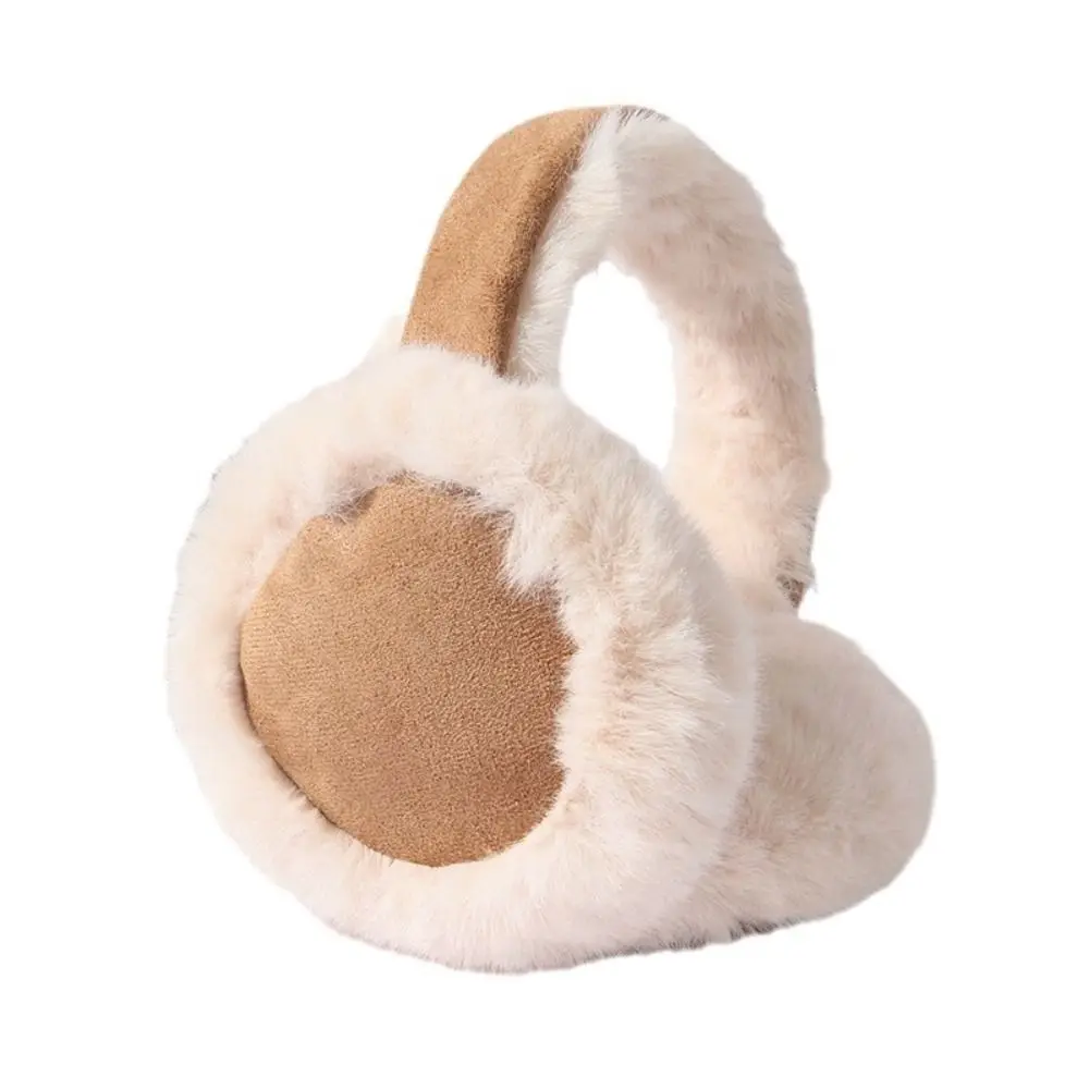 High-quality Plush Earmuffs Winter Warm Foldable Ear Warmer Soft Cold Protection Earflap Outdoor