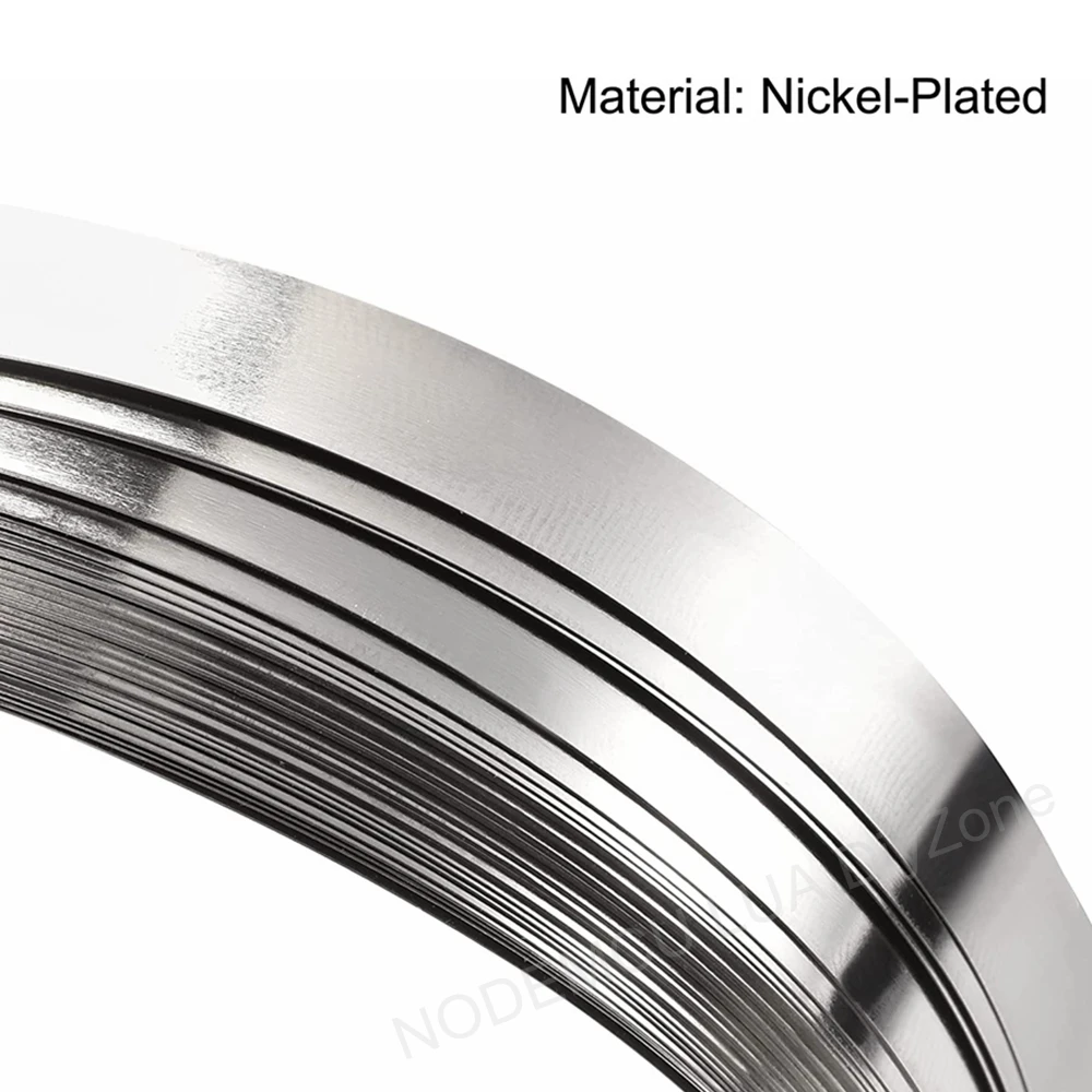 1 Roll 5M/10M 18650 Li-ion Battery Nickel Strip Plate Nickel Plated Steel Belt Connector Spot Welding Machine Battery Welders