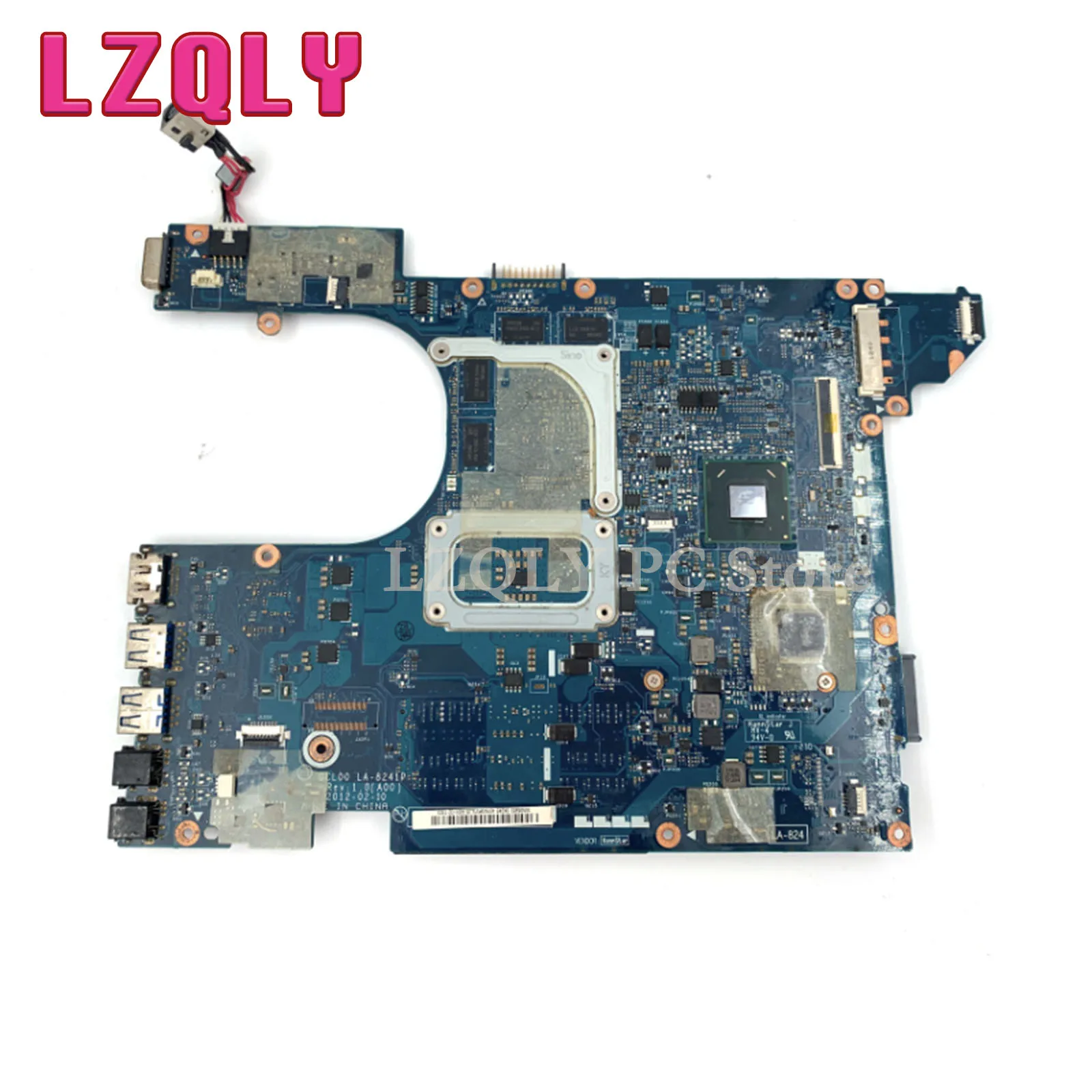 LZQLY For Dell Inspiron N5520 15R 5520 QCL00 LA-8241P CN-06D5DG 06D5DG 6D5DG Laptop Motherboard DDR3 HD7670M GPU Main Board