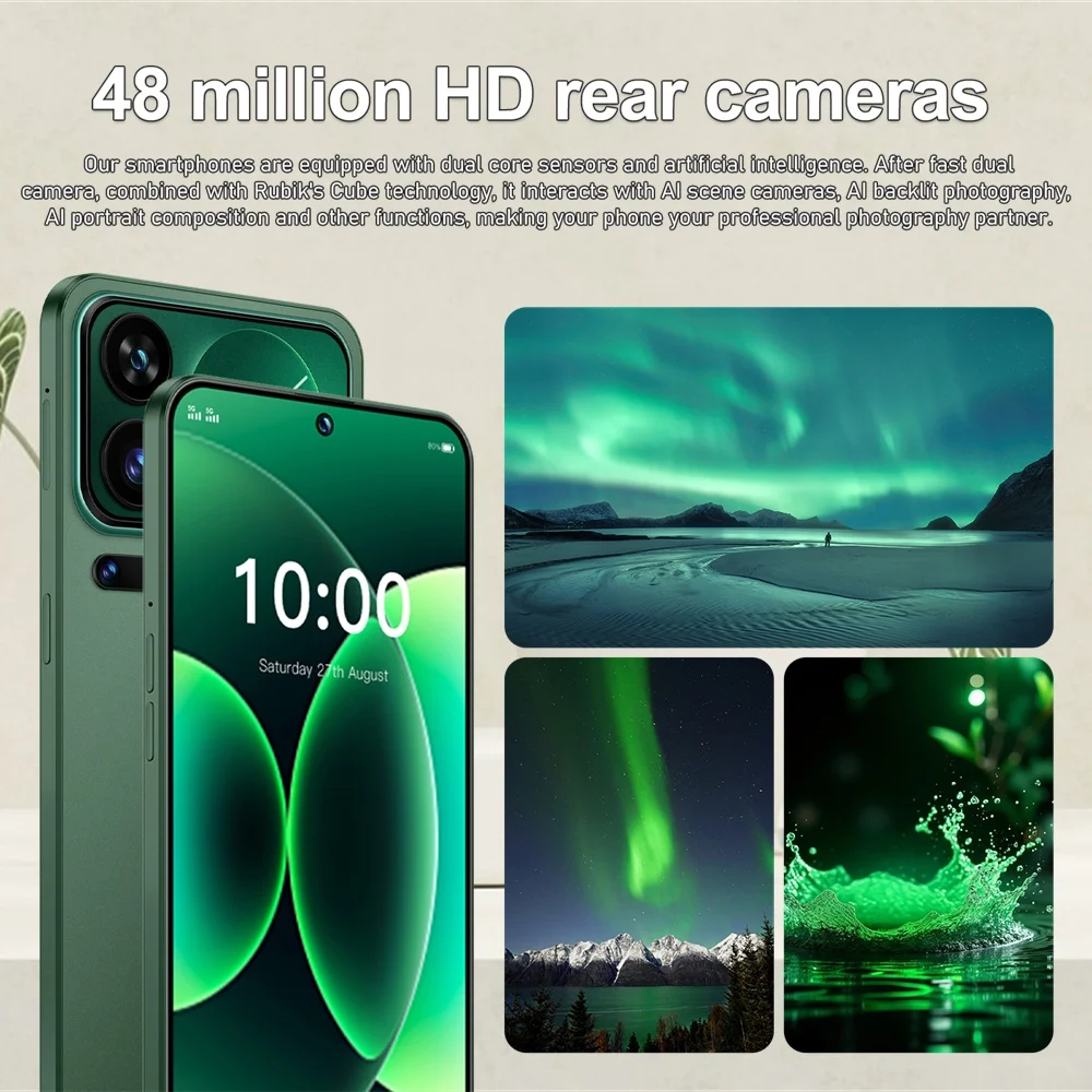K-Touch Mobile Phones M17 Pro Max Smartphone 7.3HD Original Cell Phone 4G 5G Dual SIM Android 15 Cheap 7800mAh WIFI GPS Global Version Cellphones