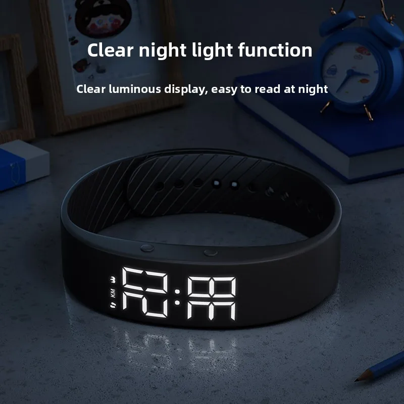 2026 New Upgrade Kids Sports Watch Fashion Pedometer Waterproof Luminous Alarm Date Student Electronic Watch Children Gift