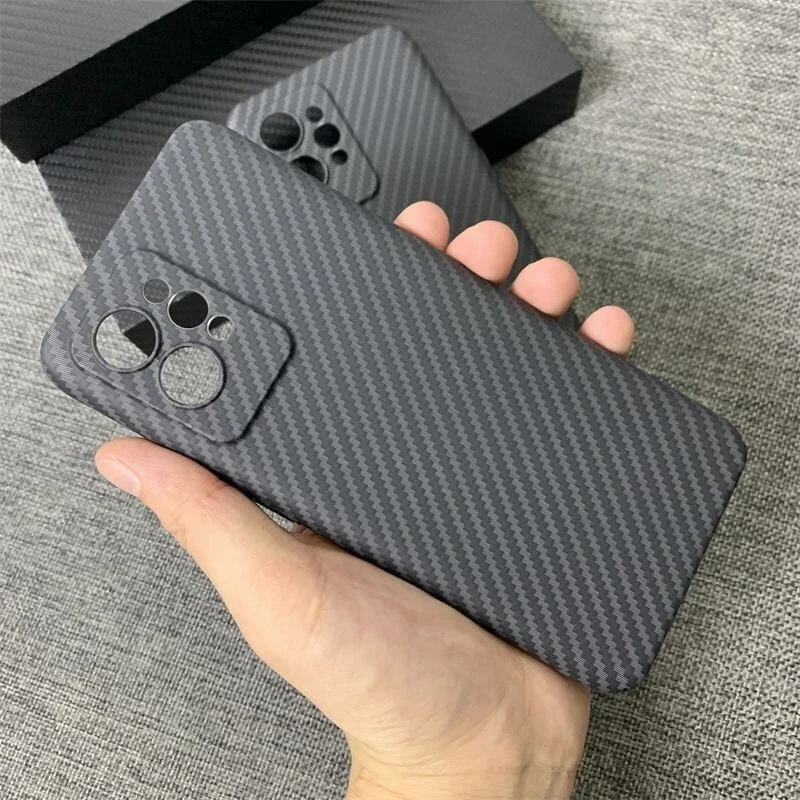 Matte Ultra Thin Hard Case For Realme GT2 Pro GT Neo 2 T 3T GT Master Edition Back Cover Slim PC Carbon Fiber Texture Phone Case