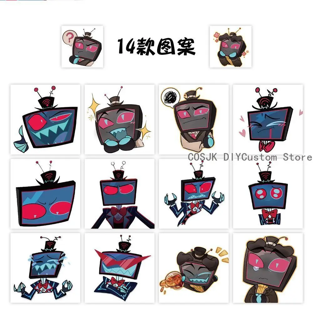 500 ピース/ロールアニメ Vox Q バージョンステッカー DIY ラップトップ封筒スクラップブック車オートバイデカール装飾学生ギフト