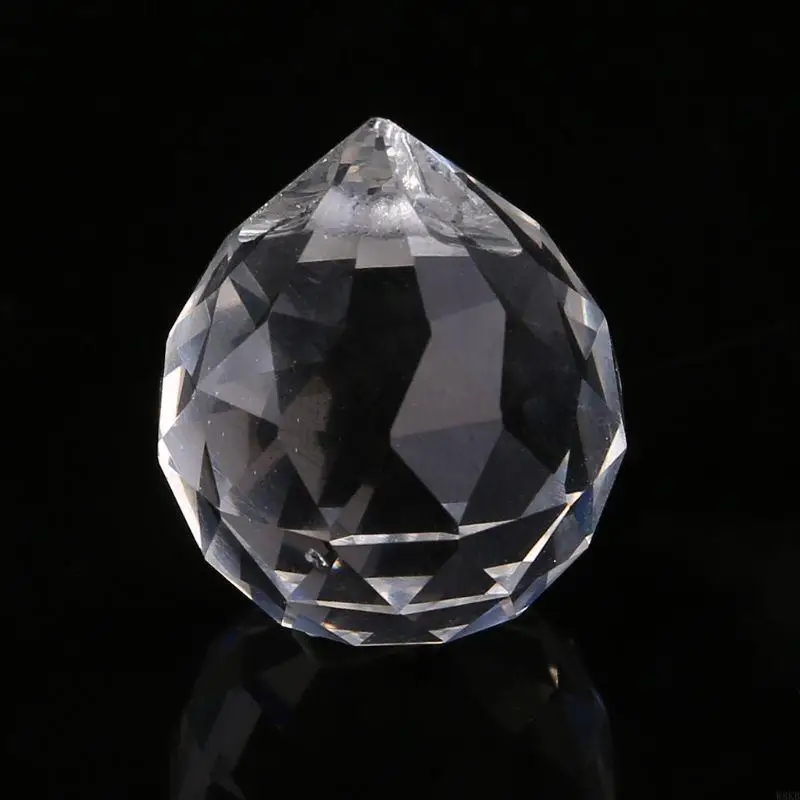 W8kb Clear Crystal Lamp Ball Prism Trang trí đám cưới 20 mm
