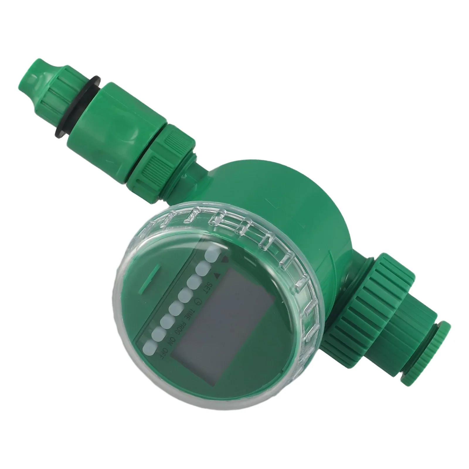 

Automatic Irrigation Controller LCD Display Replacement Automatic Irrigation Timer Easy Installation Green 16.5x9.8cm