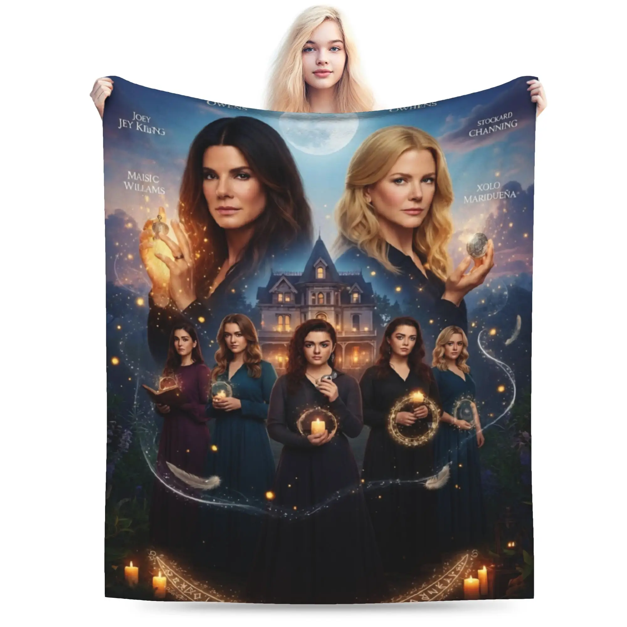 Practical Magic 2 Movie 2026 Blanket Multiple Sizes Soft and Lightweight  Throw Blankets for Couch Sofa and Bed