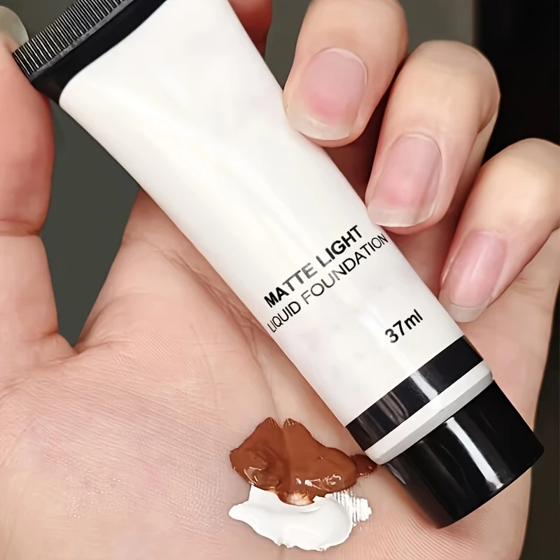Mélange de fond de teint, Toner liquide, blanc clair mat, mélange de fond de teint liquide blanc pur, maquillage éclaircissant pour Festival de Cosplay