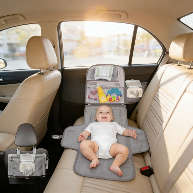 2025-almofada-portatil-para-troca-de-fraldas-almofada-portatil-para-troca-de-fraldas-com-bolso-a-prova-d'agua-kit-de-estacao-para-troca-de-fraldas-de-viagem-presente