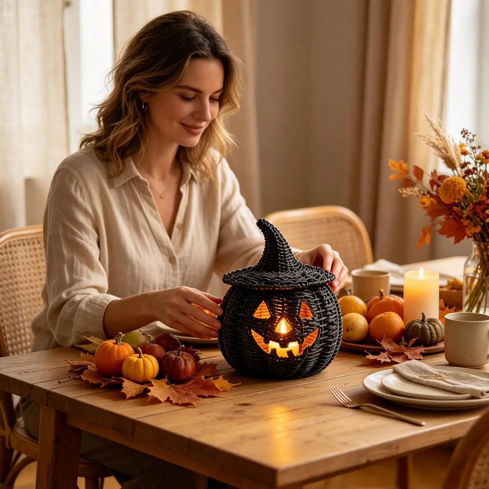 cesto-di-zucca-nero-intrecciato-ornamento-di-halloween-con-candela-led-cesto-artigianale-per-caramelle-per-soggiorno-o-scrivania-in-stile-rustico