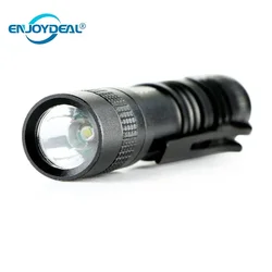 Enjoydeal-Mini lampe de poche LED, 2000 lumens, étanche, torche AAA pour éclairage extérieur