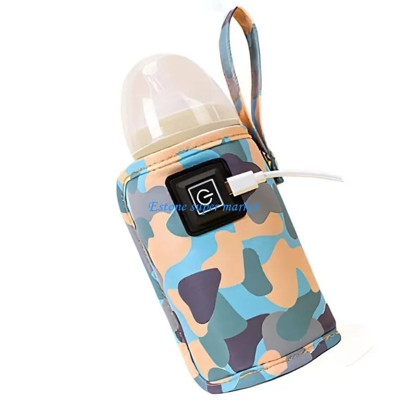 090B USB-aangedreven melktemperatuurhandhavingstas Strategisch plan Dunne unisex-verlader met veiligheidsgelicentieerd polyester